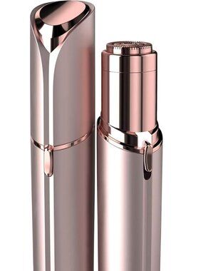 2-in-1 Electric Facial Hair Remover Eyebrow Trimmer built-in LED as Seen on TV